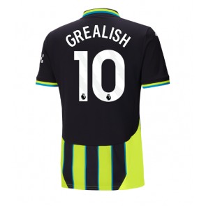 Manchester City Jack Grealish #10 Venkovní Dres 2024-25 Krátký Rukáv